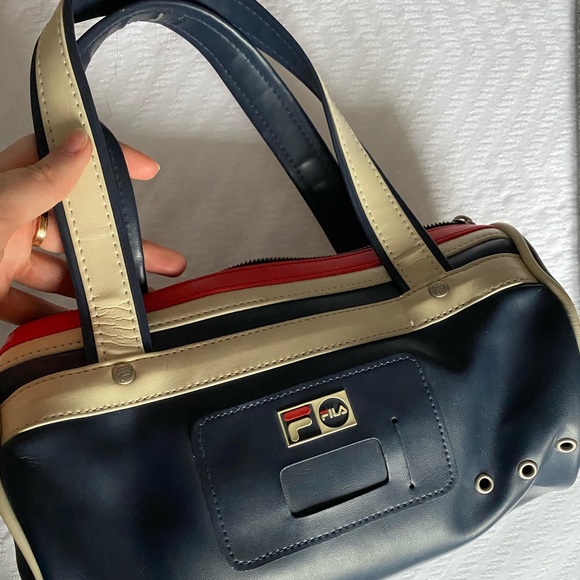 FILA leather shoulder bag - Picture 3 of 3